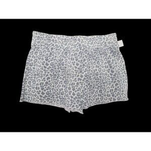 Grayson/Threads Womens Leopard Print Sleep Shorts L
